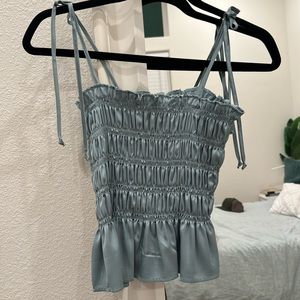 Kirious Satin Tank Top